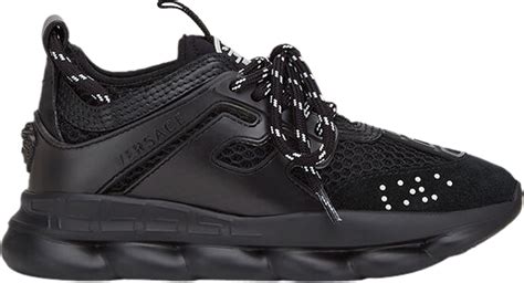 Versace Chain Reaction Kids 'Triple Black' 